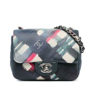 Chanel Mini Square Classic Calfskin Airline Flap